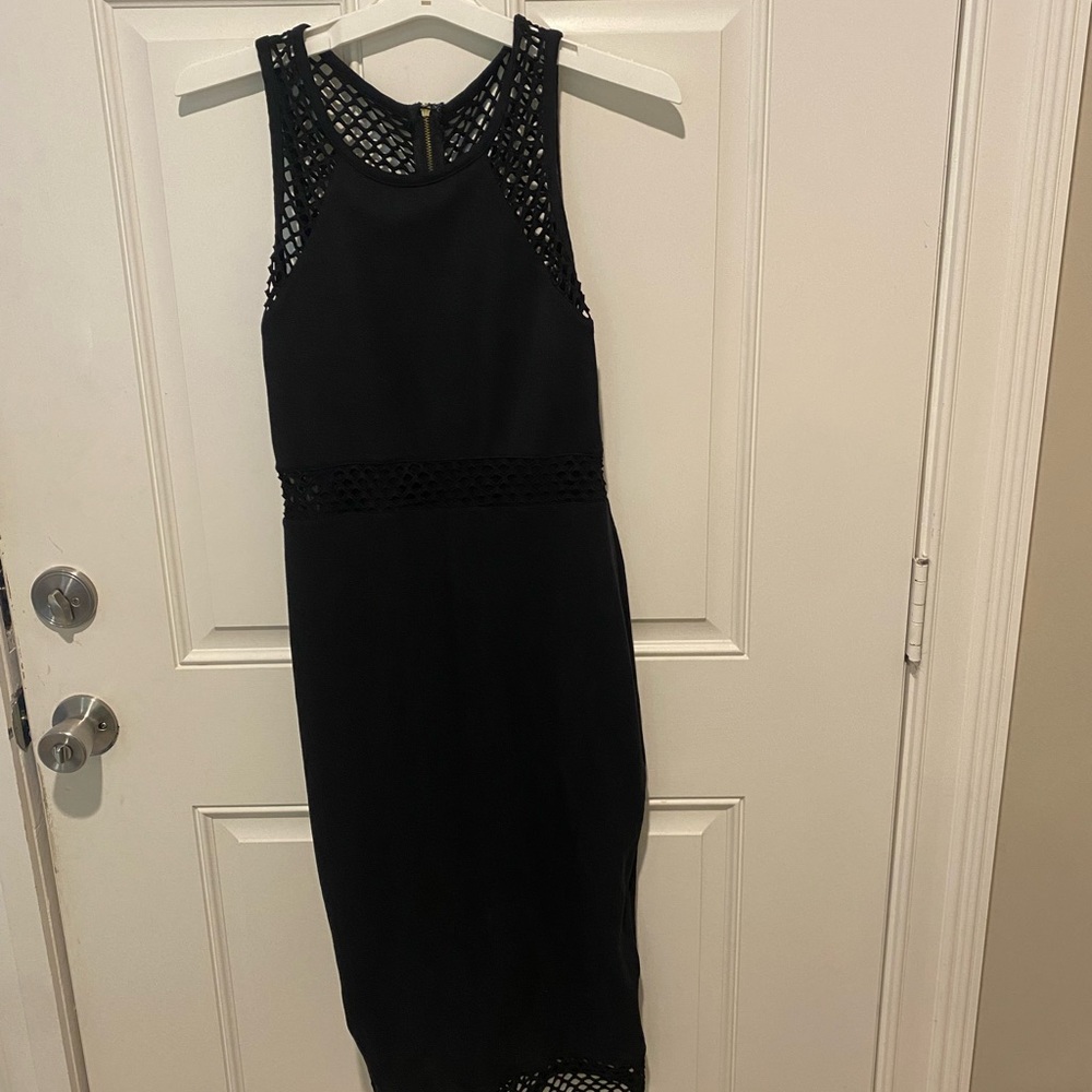 Long black Express dress size 8